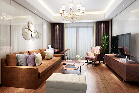 萬科翡翠公園 簡約現代風格 